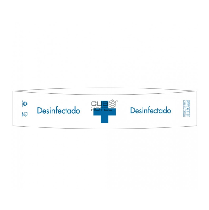 2000 Cinta de Papel para WC Desinfetada 